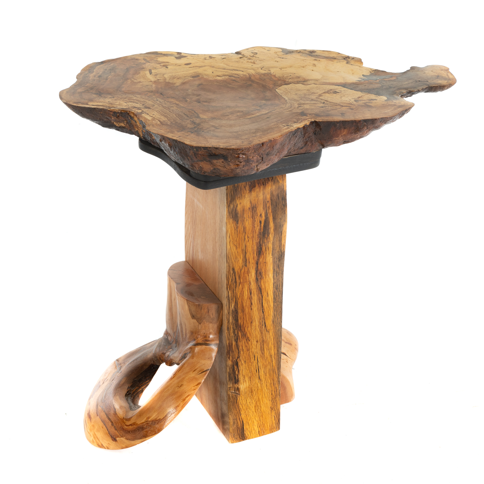 CUSTOM LIVE EDGE SIDE TABLE 21st 36ac5b