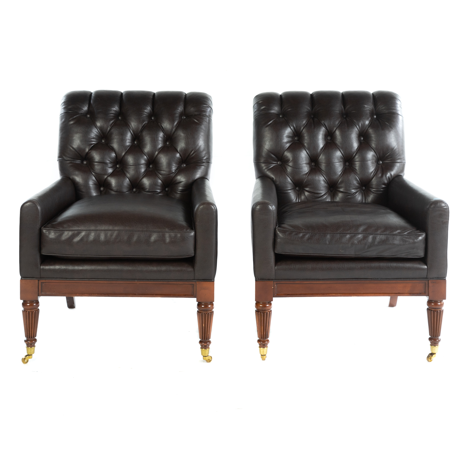 A PAIR OF CONTEMPORARY BAKER TUFTED 36ac7a
