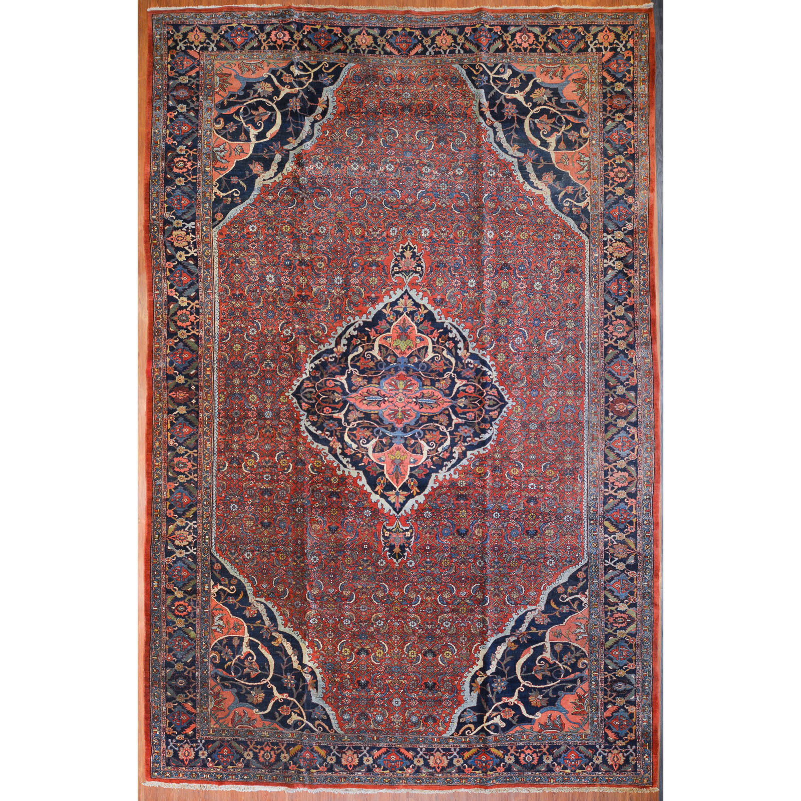 ANTIQUE BIJAR CARPET, PERSIA, 11.2