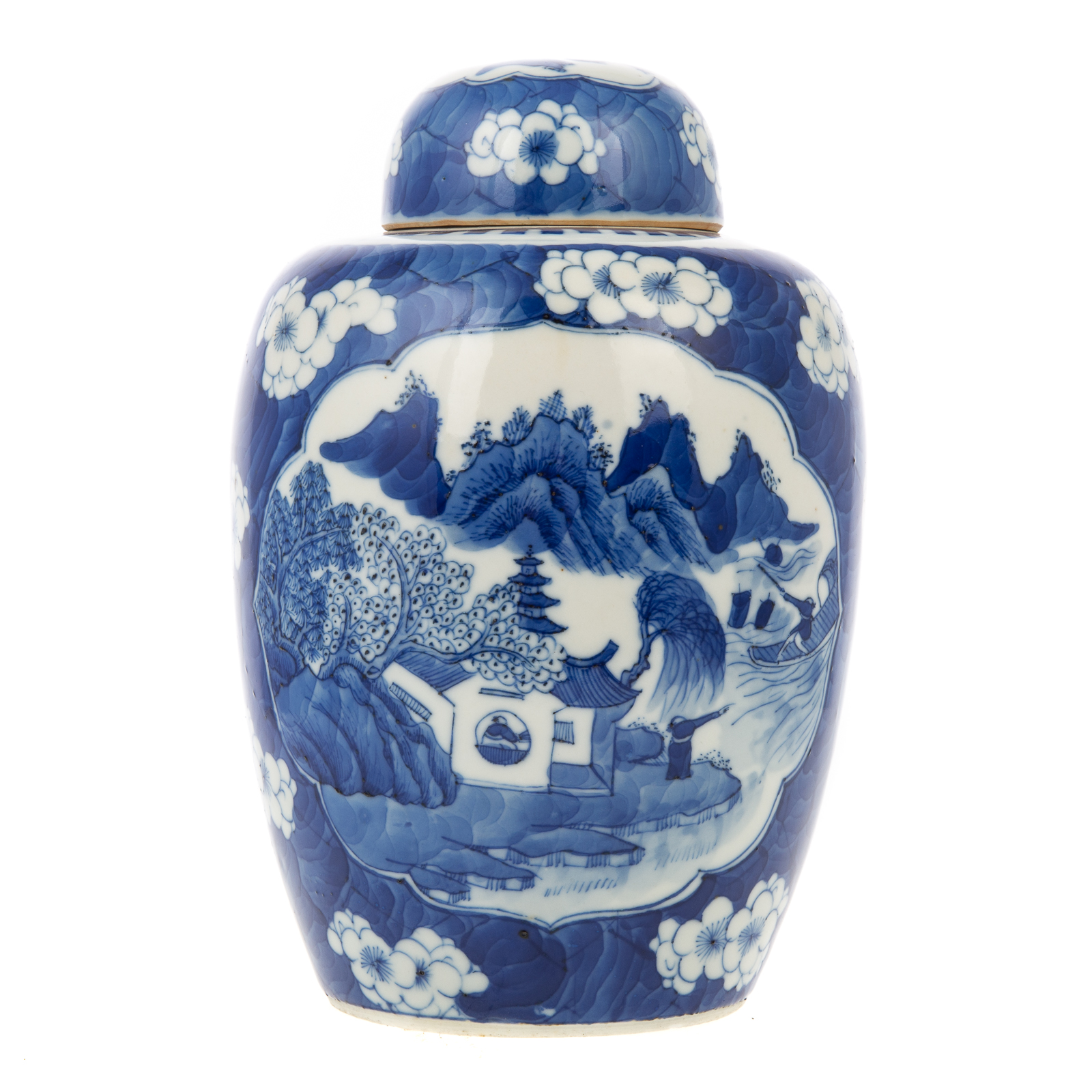 CHINESE EXPORT BLUE WHITE GINGER 36ad43