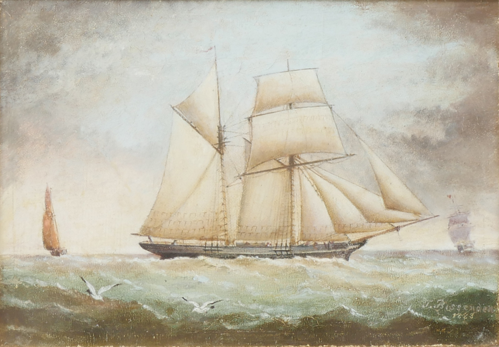 THOMAS BISSENDEN CLIPPER SHIPS