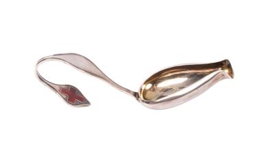 An Edwardian silver medicine spoon  36add6