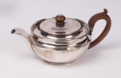 A George III silver teapot, Joseph