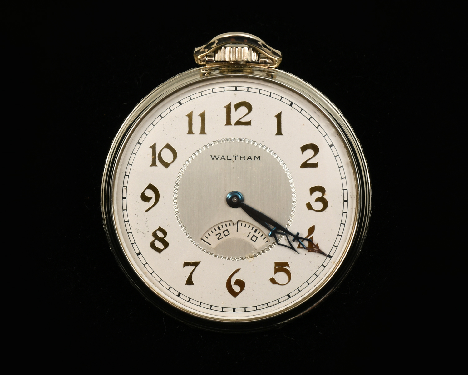 14K WALTHAM/STAR WATCH CASE OPEN FACE