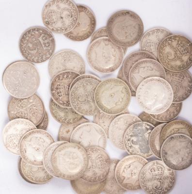 A quantity of Edward VII and other silver