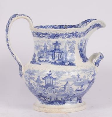 A large Wedgwood pitcher, transfer