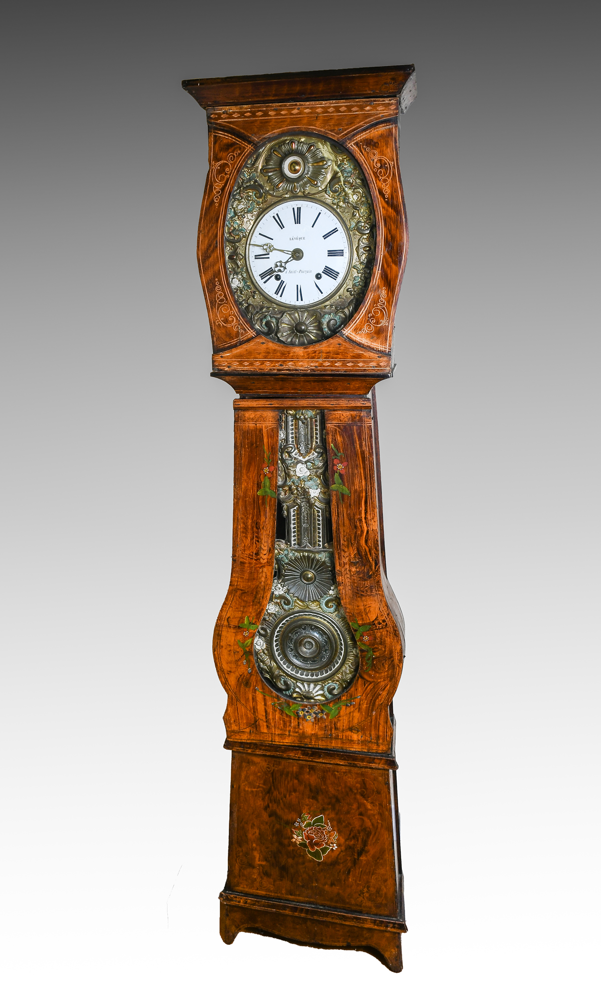 FRENCH MOBILIER GRANDFATHER CLOCK  36af78