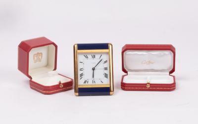 Les Must de Cartier travel alarm clock,