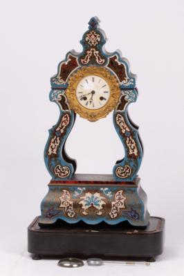 A French Boulle and painted cased