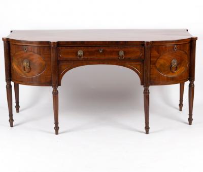 A Regency mahogany and crossbanded 36d714