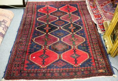 An Eastern rug decorated triple 36d728