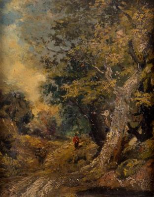 Follower of John Constable Wooded 36d764