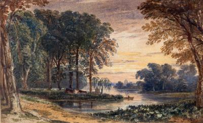 Francis Oliver Finch (British 1802-1862)/River