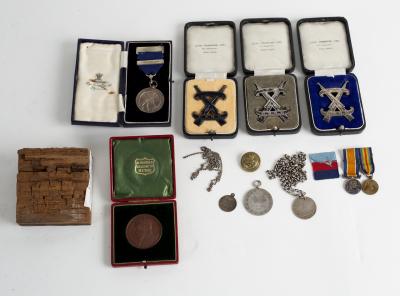 Sundry medals and medallions including