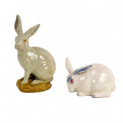 A Galle model of a rabbit, circa