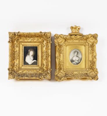 English School Portrait Miniature 36d952