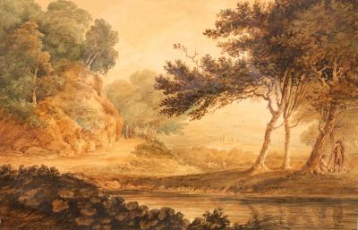 Follower of Paul Sandby Landscape 36d97f