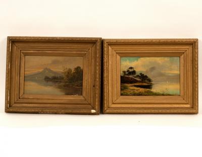 J Kinley 19th Century Lake Scenes 36d987
