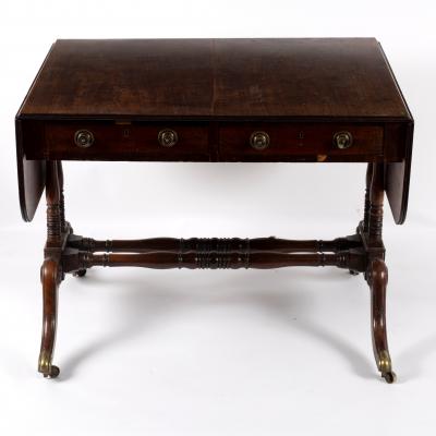 A Regency mahogany sofa table  36da34