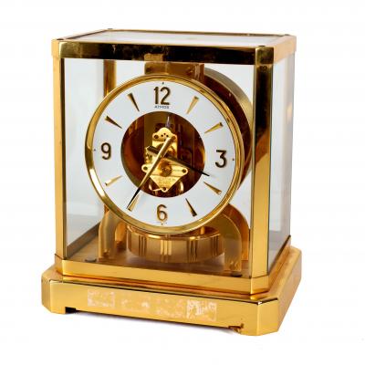An Atmos clock by Jaeger-LeCoultre,
