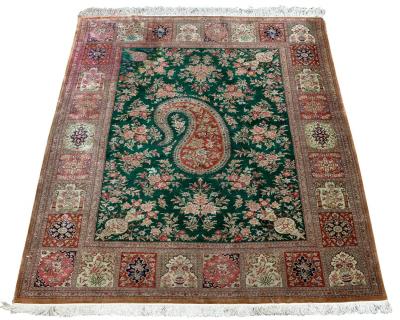 A Turkish silk rug 207cm x 128cm 36da9c