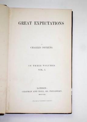 Dickens (Charles) Great Expectations,