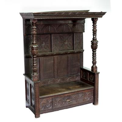 A 15th Century style carved oak 36daf4