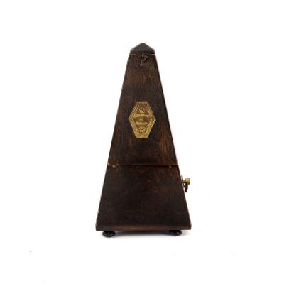 A metronome by Maelzel, 23.5cm high