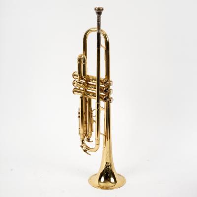 A Cor Ton cornet in a fitted case 36dbc0