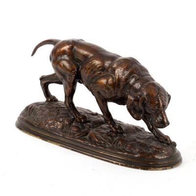 Paul Edouard Delabrierre A Hound signed 36dbc2