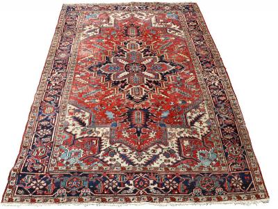 A North West Persian Heriz carpet,