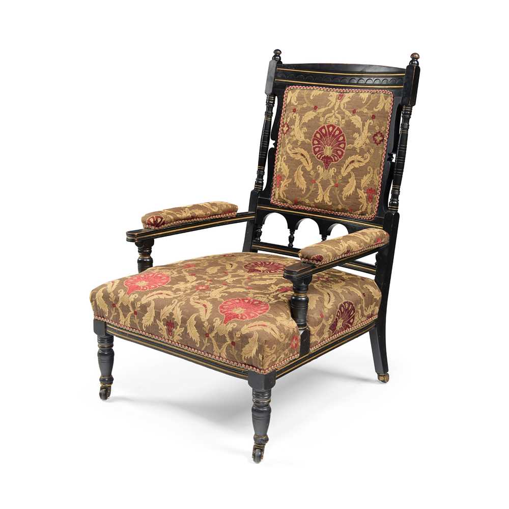 ENGLISH AESTHETIC MOVEMENT ARMCHAIR  36dc49