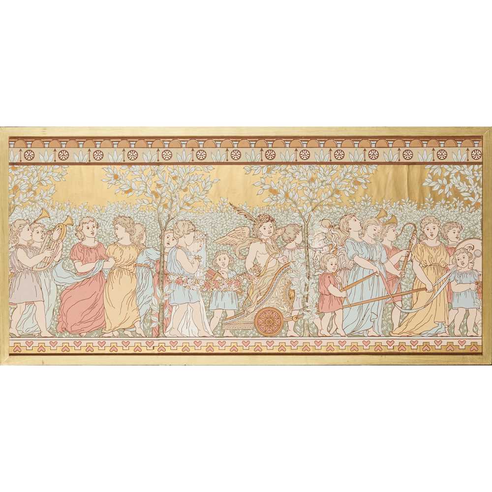 MANNER OF WALTER CRANE
PRAMED WALLPAPER