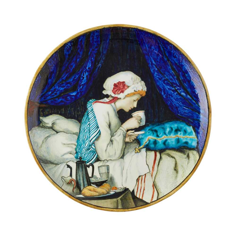 MINTON CO AFTER ALBERT ANKER MAJOLICA 36dc68