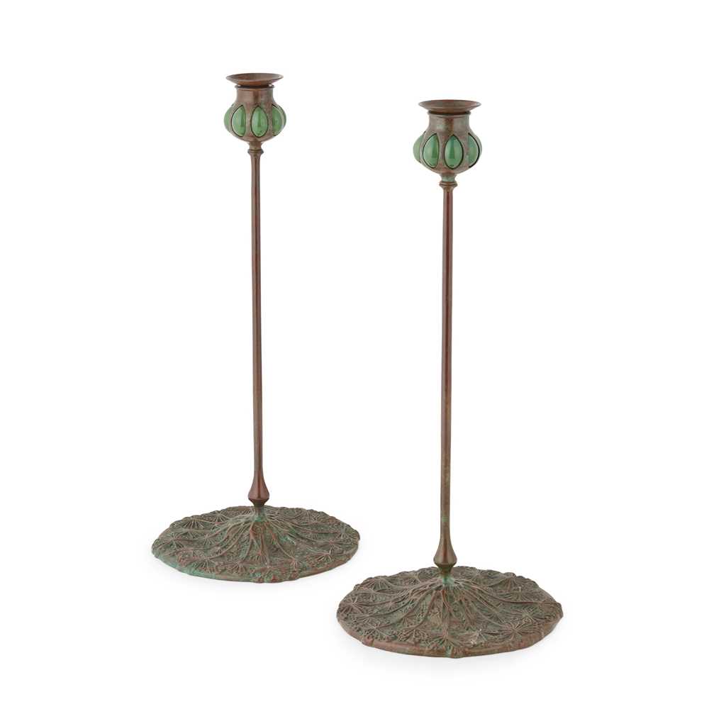 TIFFANY STUDIOS, NEW YORK
PAIR