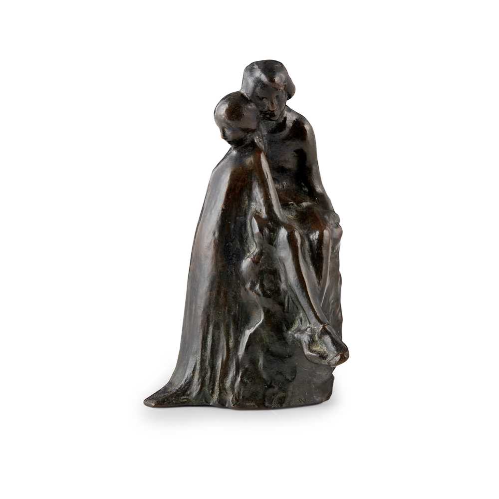 JEANNE JOZON (1868-1946)
SISTERS bronze,