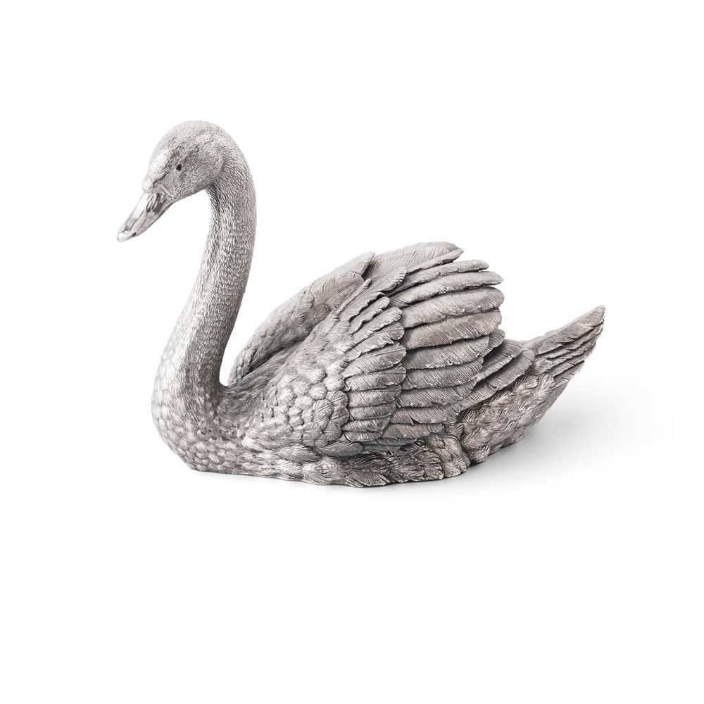 A 1990S SWAN SCULPTURE John Bull Ltd,