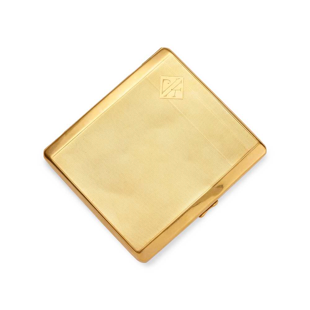 A 1930S 9CT GOLD CIGARETTE CASE 36ddac