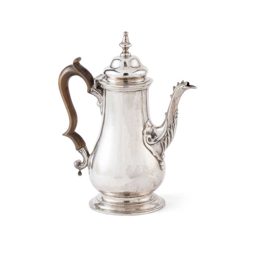 A GEORGE II COFFEE POT London 1756  36de84