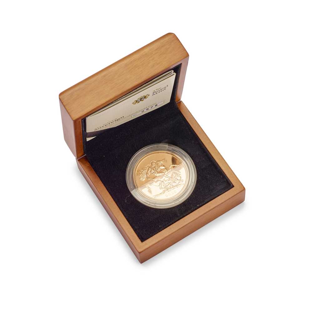 2010 UK GOLD PROOF £5 COIN 2010
