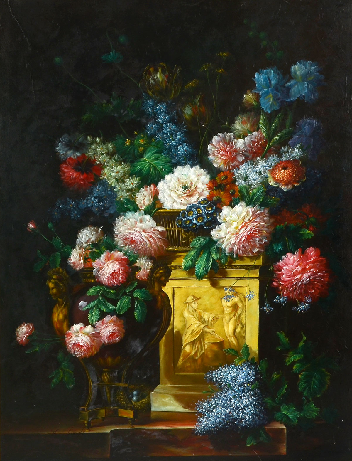 NEOCLASSICAL STYLE FLORAL STILL 36ded7