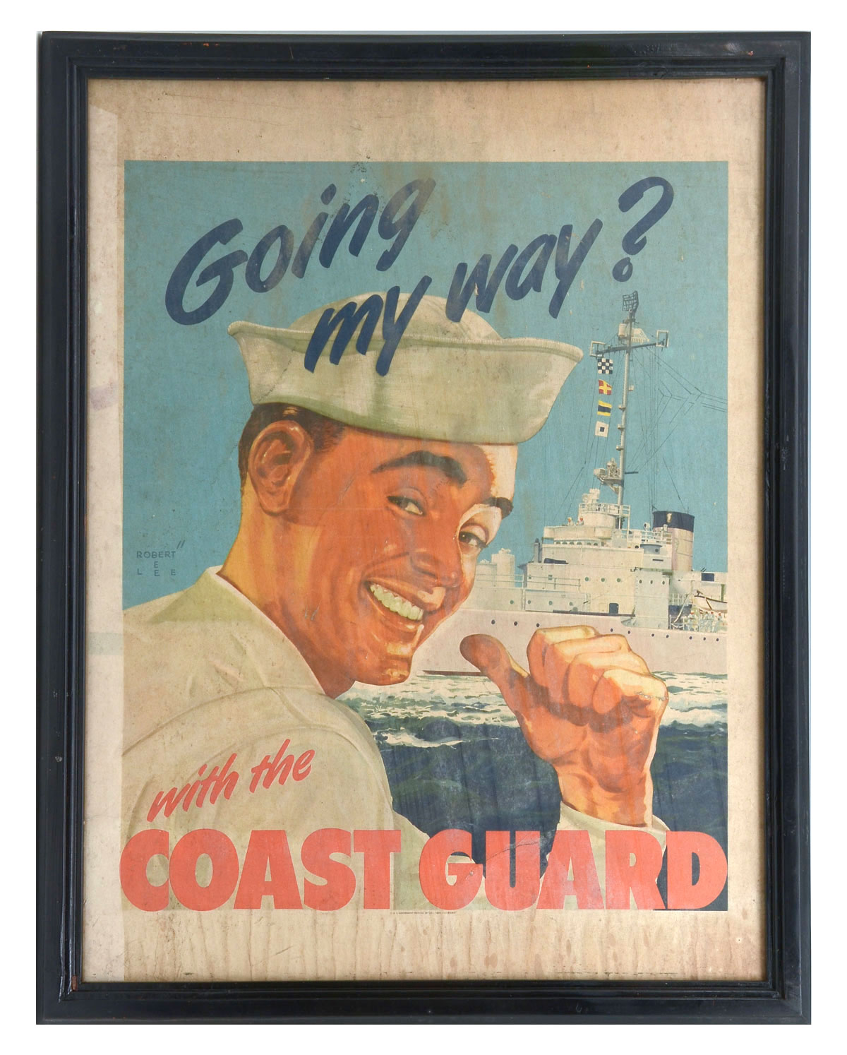 US COAST GUARD GOING MY WAY? POSTER: