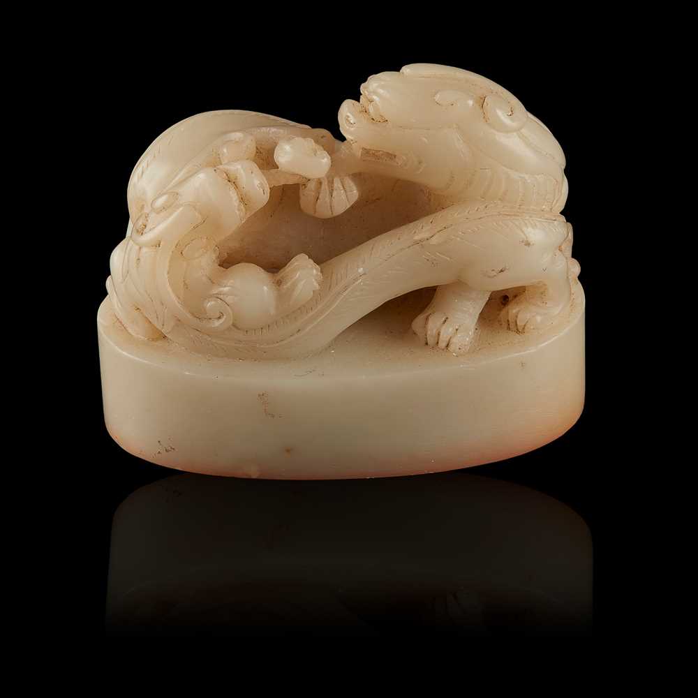 SOAPSTONE CHI DRAGON SEAL  36dfb9