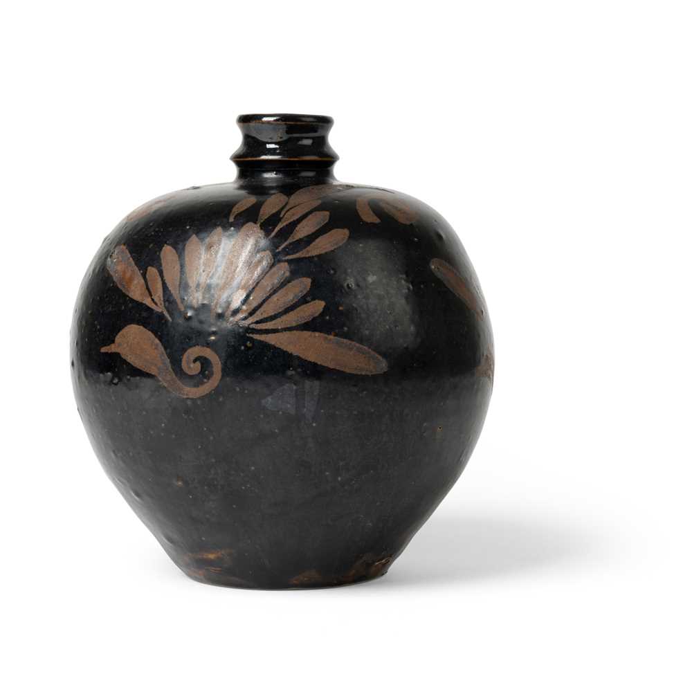 HENAN RUSSET-PAINTED BLACK-GLAZED