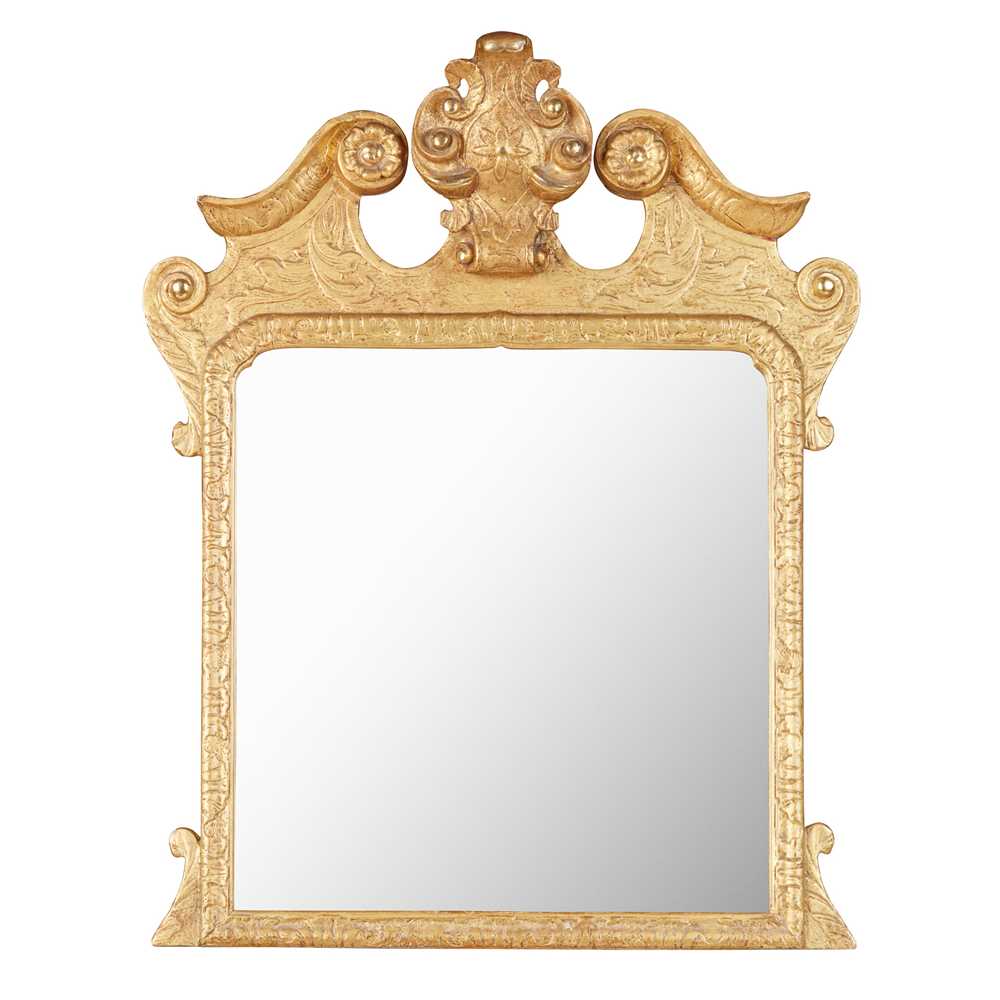 GEORGE II GILTWOOD EASEL MIRROR EARLY 36e0dd