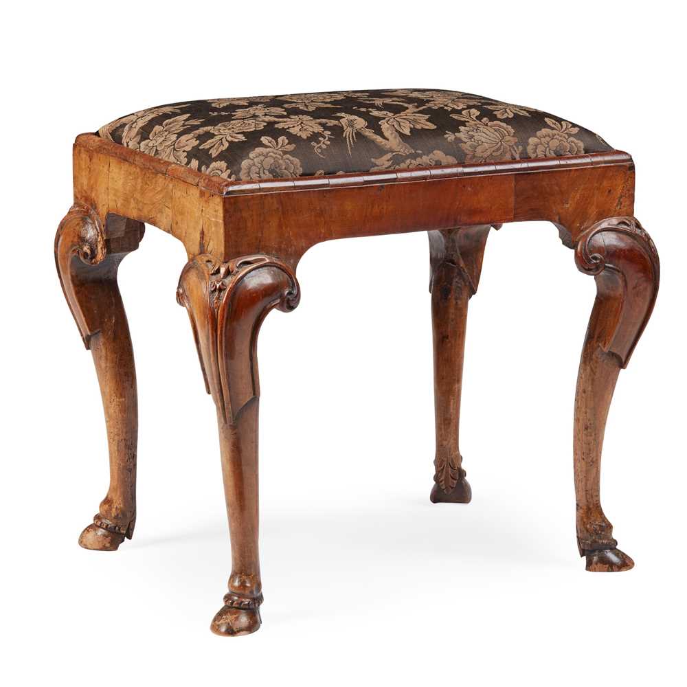 GEORGE I WALNUT FOOTSTOOL
EARLY