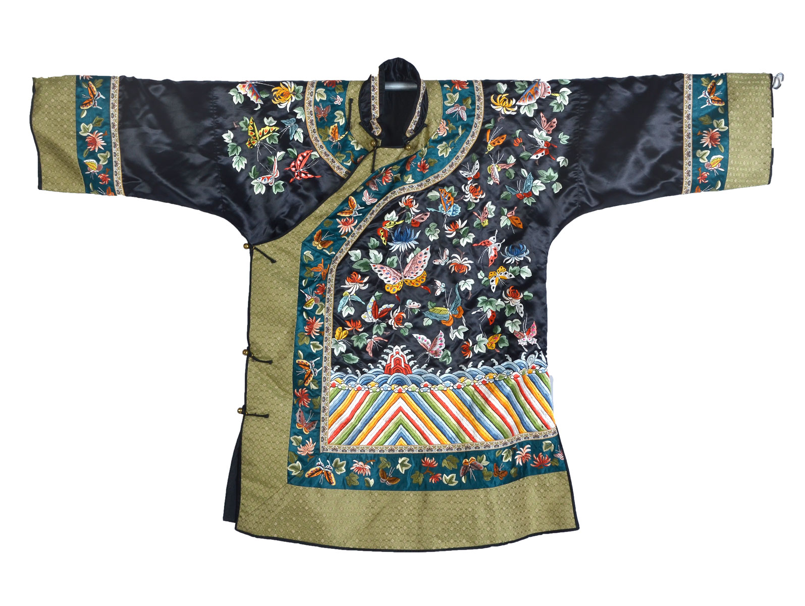 CHINESE SILK BUTTERFLY ROBE Chinese 36e0e6