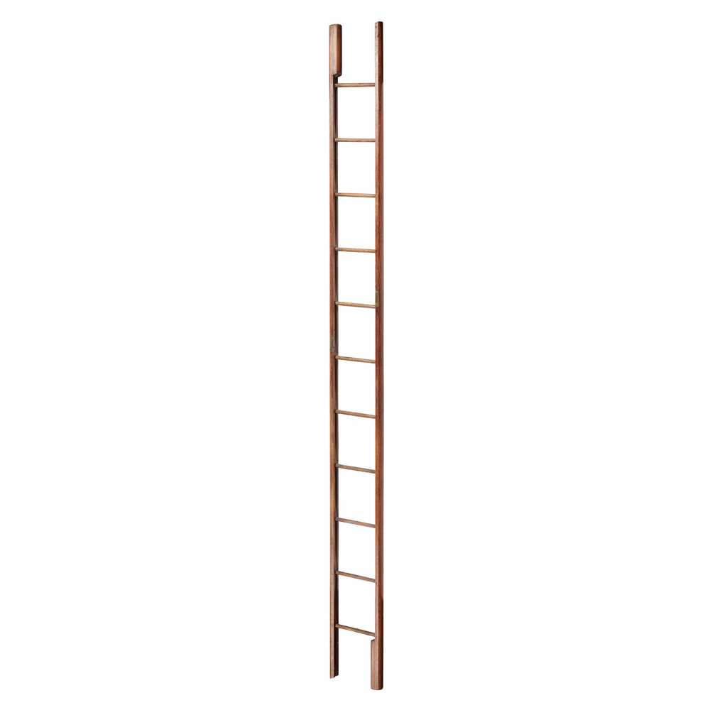 GEORGIAN STYLE FOLDING LIBRARY LADDER
19TH