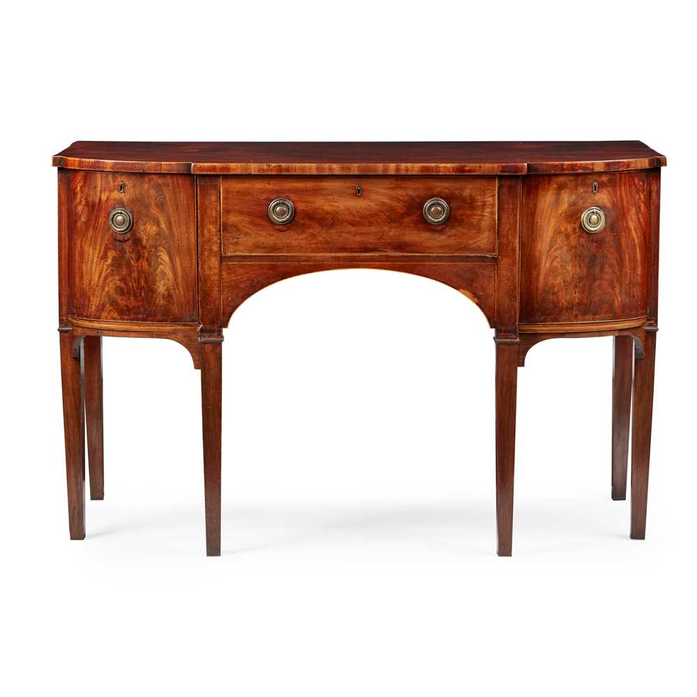 GEORGE III MAHOGANY SIDEBOARD LATE 36e187