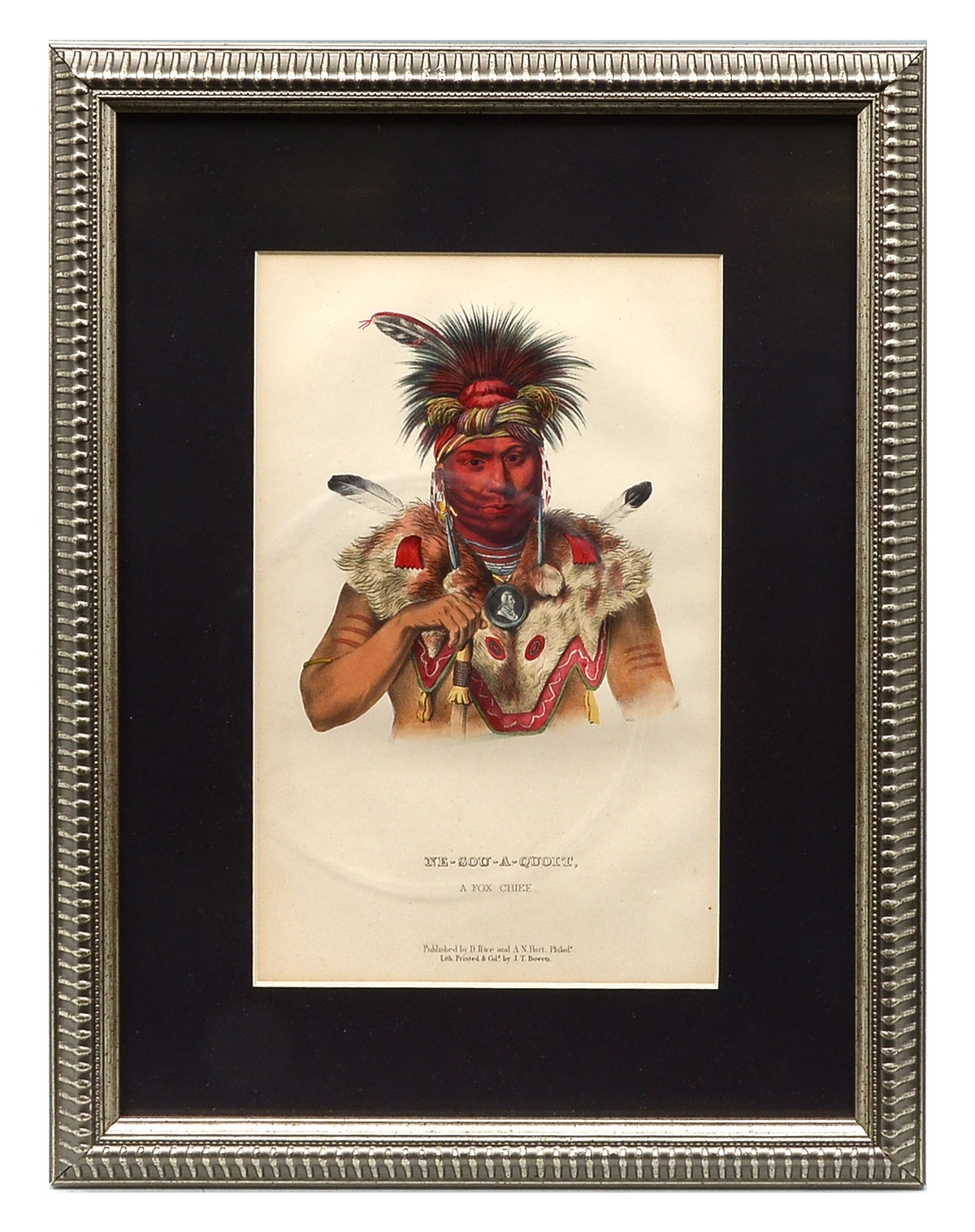MCKENNEY AND HALL INDIAN LITHOGRAPH  36e1c2
